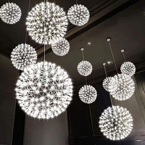 Подвесная люстра Alfa-Light F3824 хром арт. F3824-03
