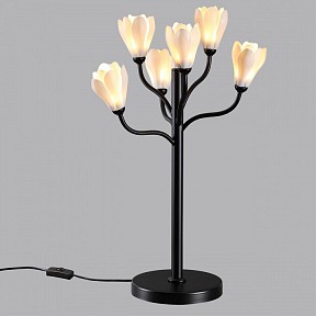 Настольная лампа декоративная Odeon Light Gardi черный арт. 5090/6T