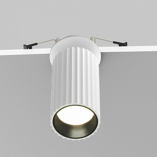 Встраиваемый светильник Maytoni Calipso белый арт. C110CL-01-GU10-W