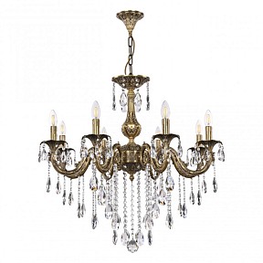 Подвесная люстра Bohemia Ivele Crystal AL7901 золото арт. AL79101/8/250 B FP