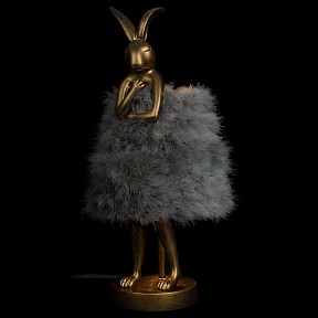 Настольная лампа декоративная Loft it Lapine желтый арт. 10315/A Grey fluff