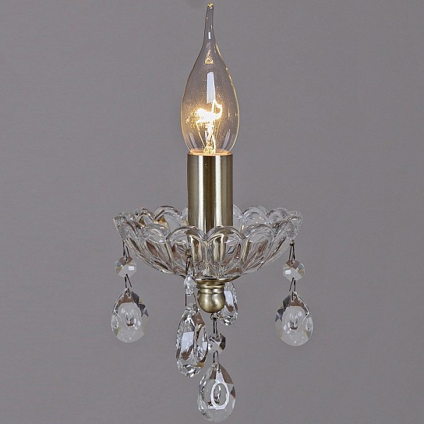 Бра ILLUMICO CASTOR бронза арт. IL0265-1WSQ-24 AB CASTOR