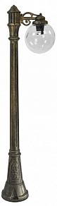 Фонарный столб Fumagalli Globe 250 бронза арт. G25.158.S10.BXE27