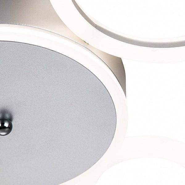 Потолочная люстра Escada Saturn серый арт. 10268/4LED Silver