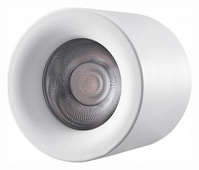 Накладной светильник iLedex Technical Metrica белый арт. 113-12W-D100-3000K-24DG-WH