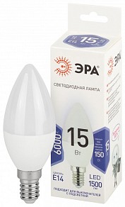 Лампа светодиодная Эра Стандарт  арт. LED B35-15W-860-E14