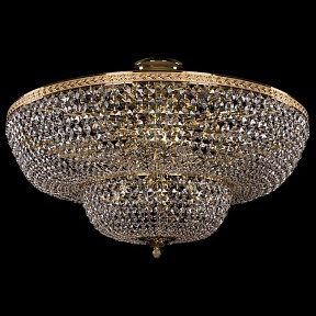Светильник на штанге Bohemia Ivele Crystal 1910 золото арт. 19101/80IV G