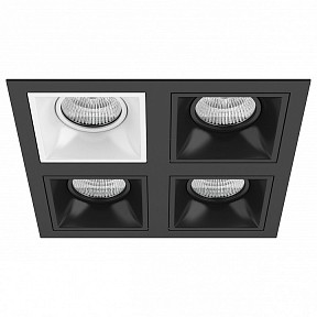 Встраиваемый светильник Lightstar Domino белый арт. D54706070707