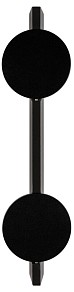Накладной светильник Loft it Flame черный арт. 10452/2W Black sand