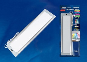 Накладной светильник Uniel Silver белый арт. ULI-F42-7,5W/RGB/RC/DIM SENSOR IP20 SILVER
