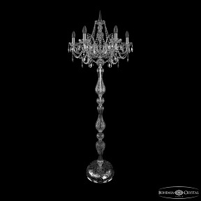 Торшер Bohemia Ivele Crystal 1411 никель арт. 1411T1/6/195-165 Ni