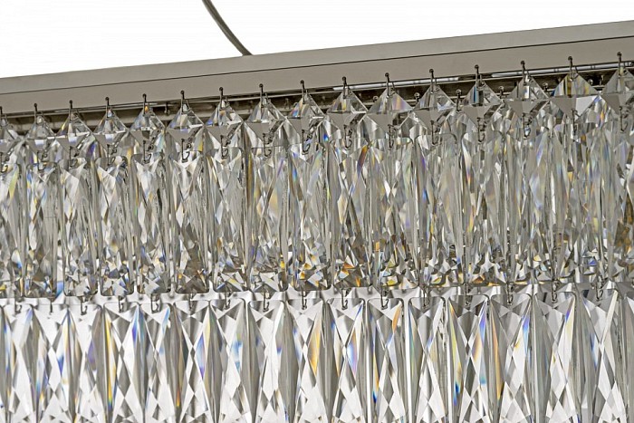 Подвесная люстра Arti Lampadari Acquaro никель арт. Acquaro E 1.5.120x30.100 NP