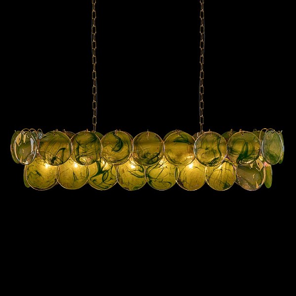Подвесная люстра Loft it Lolly бронза арт. 10492/1200R Green