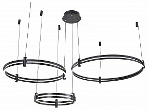 Подвесная люстра Zortes Duble-R черный арт. ZRS.27510.03