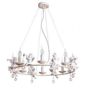 Подвесная люстра Arte Lamp Amur золото арт. A1133SP-8WG