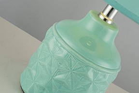 Настольная лампа декоративная Arti Lampadari Gadoni голубой арт. Gadoni E 4.1.T5 BL