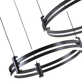 Подвесная люстра Zortes Duble-R черный арт. ZRS.27510.02