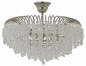 Люстра на штанге Arti Lampadari Delia Nickel серый арт. Delia E 1.3.40.105 N