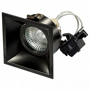 Встраиваемый светильник Lightstar Domino черный арт. 214507