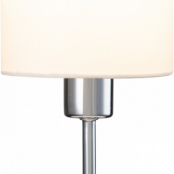 Настольная лампа декоративная Escada Denver серый арт. 1109/1 Chrome/Beige
