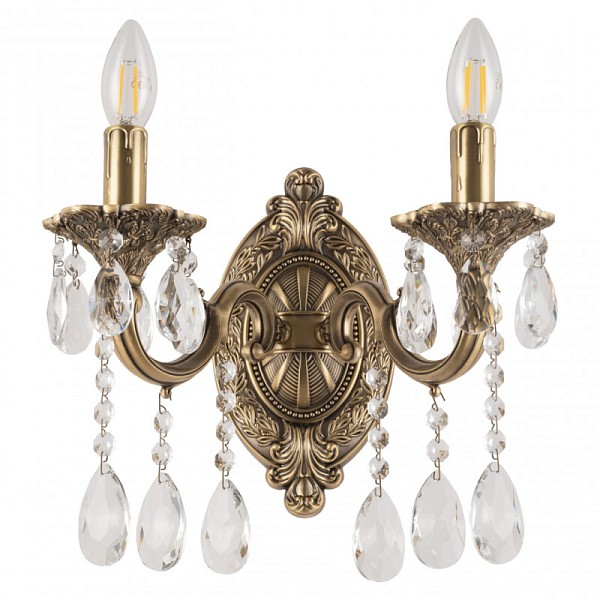 Бра Bohemia Ivele Crystal AL7801 золото арт. AL7801B10/2/175 A FP