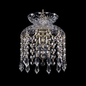 Подвесной светильник Bohemia Ivele Crystal 1478 золото арт. 14781/15 G Drops