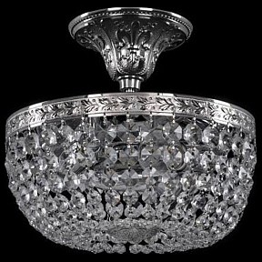 Люстра на штанге Bohemia Ivele Crystal 1911 металл арт. 19111/25IV Ni