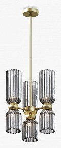 Люстра на штанге Maytoni Antic желтый арт. MOD302PL-06GR