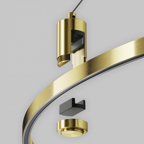Подвес для трека Maytoni Accessories for tracks Flarity желтый арт. TRA154SW-BB-R-BS