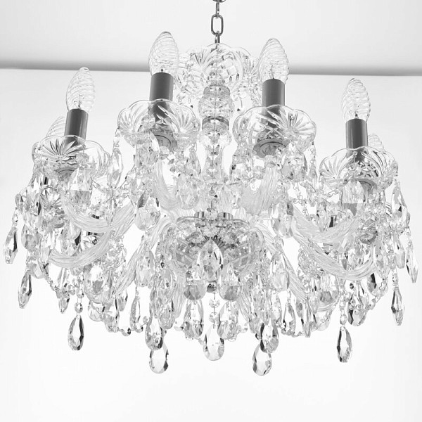Подвесная люстра Bohemia Ivele Crystal 116 никель арт. 116/10/165 Ni