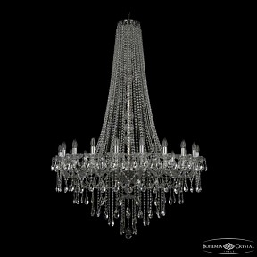 Подвесная люстра Bohemia Ivele Crystal 1415 никель арт. 1415/20/400/h-173 Ni