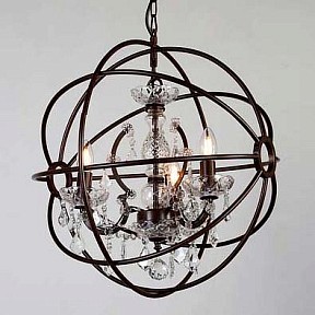 Подвесная люстра Favourite Orbit коричневый арт. 1834-3P
