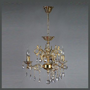 Подвесная люстра Ambiente by Brizzi Leon бронза арт. 2128/3 WP Tear Drop