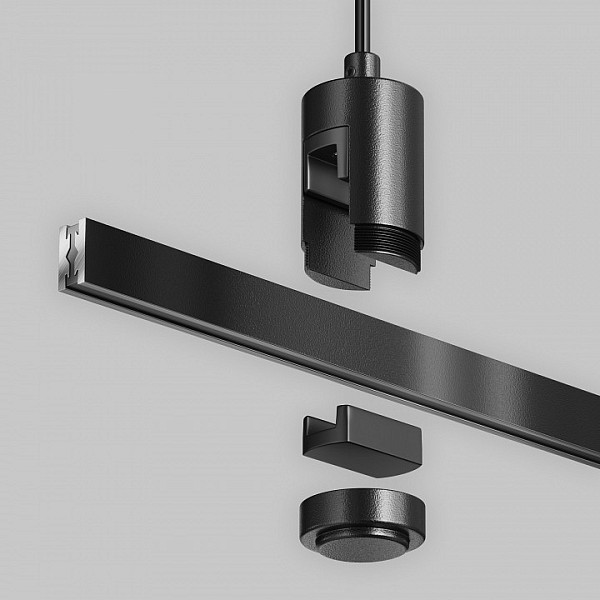 Подвес для трека Maytoni Accessories for tracks Flarity черный арт. TRA157SW-B1-B