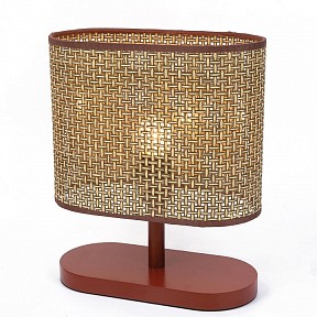 Настольная лампа декоративная Lumion Maderana коричневый арт. 8202/1T