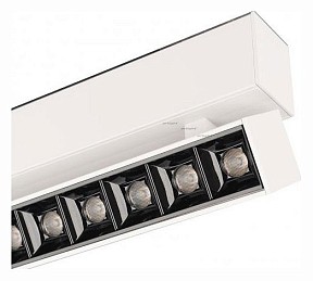Светильник на штанге Arlight MAG-LASER-FOLD-45-S320-12W Warm3000 (WH, 15 deg, 24V) белый арт. 026972