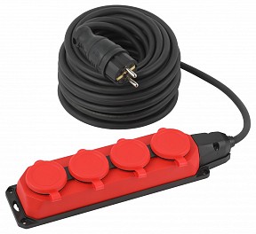Сетевой фильтр Эра   арт. UK-4e-3x1,5-20m-IP44(KG)