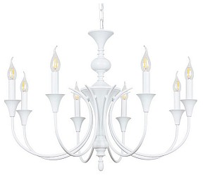 Подвесная люстра Arte Lamp Collinetta белый арт. A4094LM-8WH