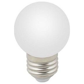 Лампа светодиодная Volpe Sky  арт. LED-G45-1W/6000K/E27/FR/С
