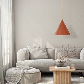 Подвесной светильник TK Lighting Cono оранжевый арт. 10065 Cono