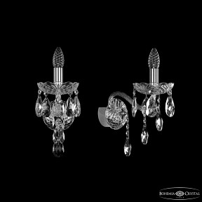 Бра Bohemia Ivele Crystal 1415 никель арт. 1415B/1/165/XL Ni
