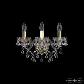 Бра Bohemia Ivele Crystal 1409 золото арт. 1409B/3/141 G
