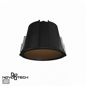 Встраиваемый светильник Novotech Lang черный арт. 359429