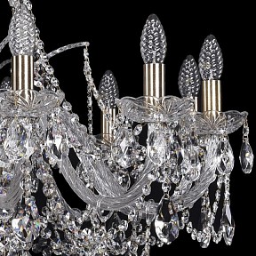 Подвесная люстра Bohemia Ivele Crystal 1411 золото арт. 1411/12/300/Pa