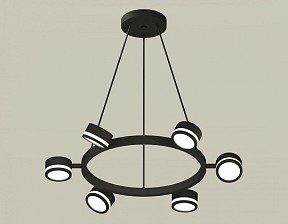 Подвесная люстра Ambrella Light XB черный арт. XB9193200