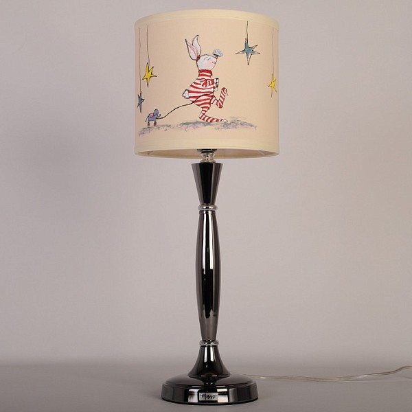 Настольная лампа декоративная Manne TL.7734-1BL черный арт. TL.7734-1BL (заяц с игрушкой) лампа настольная 1л
