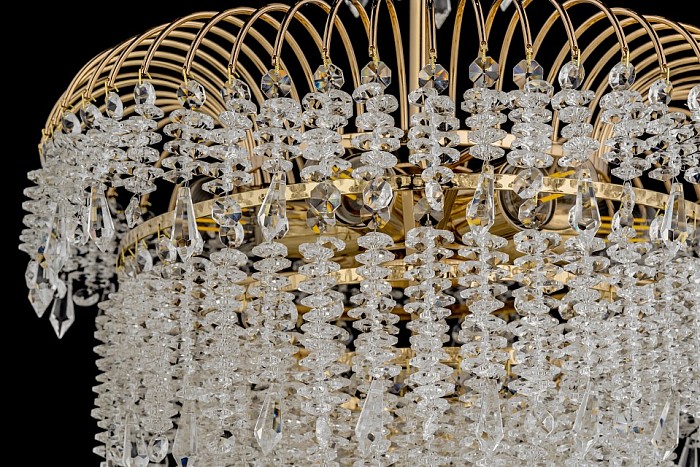 Подвесная люстра Arti Lampadari Sardinia Gold золото арт. Sardinia E 1.5.50.105 G