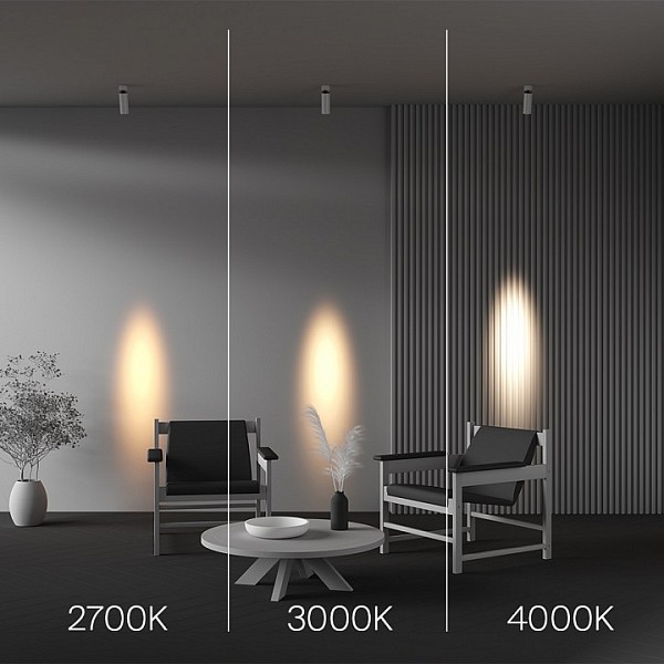 Светильник на штанге Maytoni Technical FOCUS LED белый арт. C055CL-L12W2.7K-SS-W