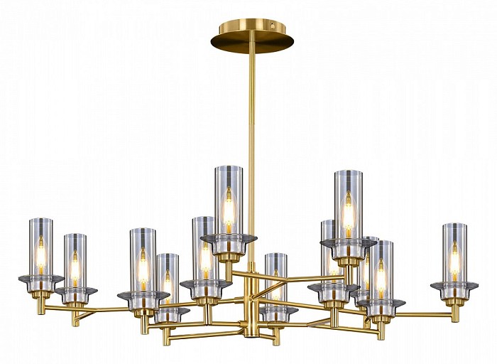 Люстра на штанге ILLUMICO HIGHBALL золото арт. IL5216-12PLS-24 HIGHBALL