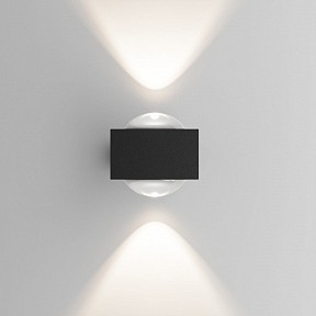 Накладной светильник Elektrostandard Lenses черный арт. 35191/W черный